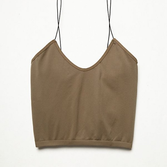 Free People Tops - Free People green crop top